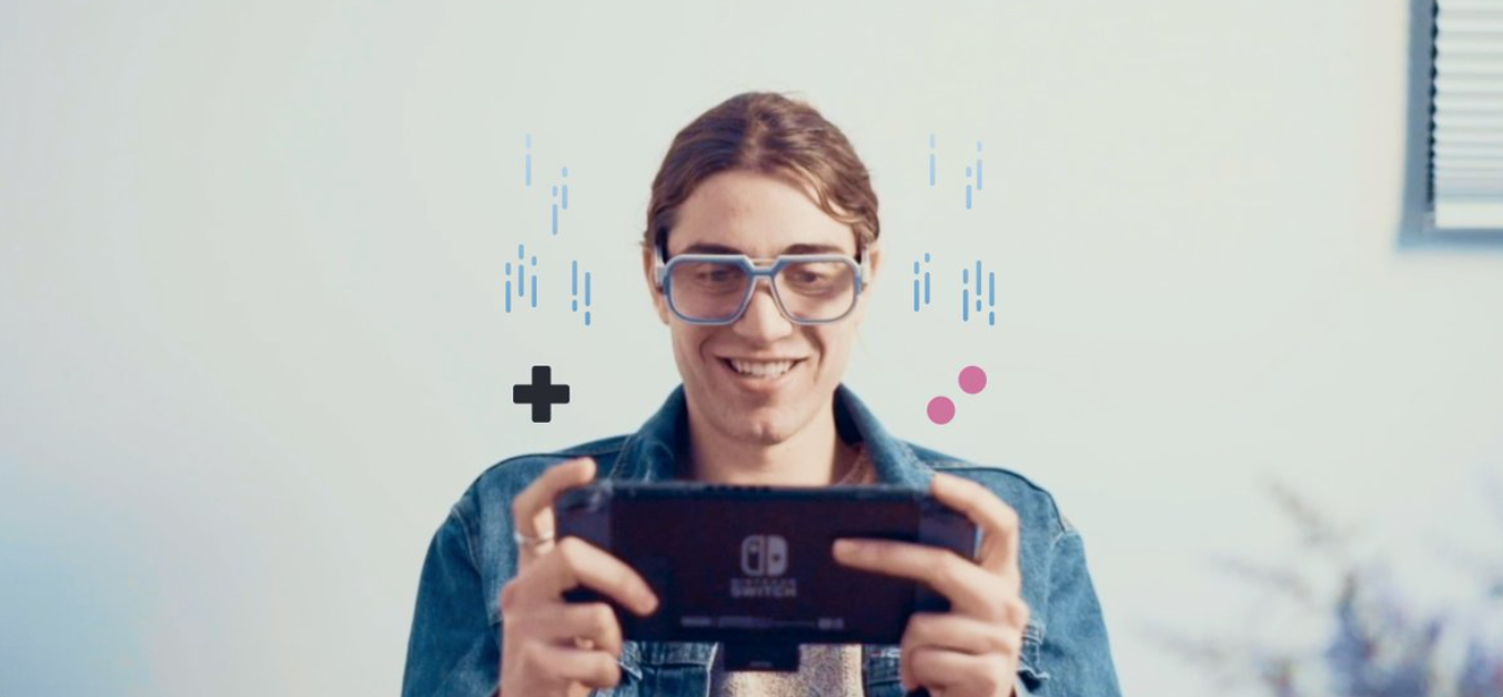 テレワークやゲームに感動体験を。 オーディオPCメガネ『GB-30 テレワークやゲームに感動体験を。 オーディオPCメガネ『GB-30